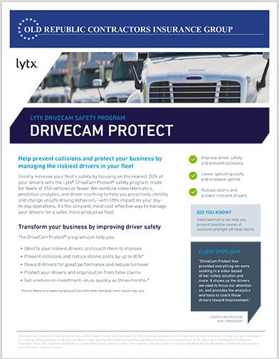 Lytx-DriveCam-Protect-Flyer